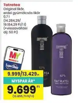 Interspar Tatratea ajánlat