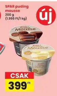 Interspar SPAR puding mousse ajánlat