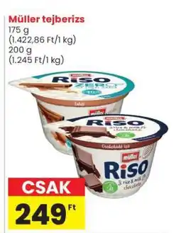 Spar Müller Tejberizs ajánlat