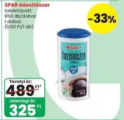 Spar SPAR édesítőszer ajánlat