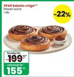 Spar SPAR kakaós csiga ajánlat