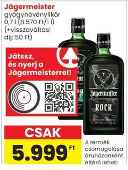 Spar Jägermeister ajánlat