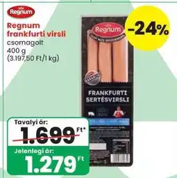 Spar Regnum Frankfurti virsli ajánlat