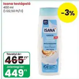 Spar Isana testápoló ajánlat