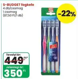 Spar S-BUDGET fogkefe ajánlat