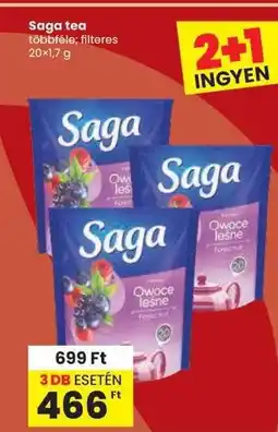 Spar Saga tea ajánlat