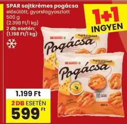 Spar SPAR sajtkrémes pogácsa ajánlat