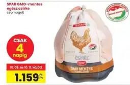 Spar SPAR GMO-mentes egész csirke ajánlat
