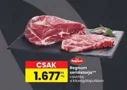 Spar Regnum sertéstarja ajánlat