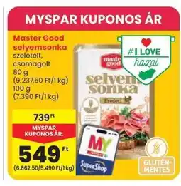 Spar MASTER GOOD SELYEMSONKA ajánlat