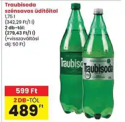 Spar Traubisoda szénsavas üdítőital ajánlat