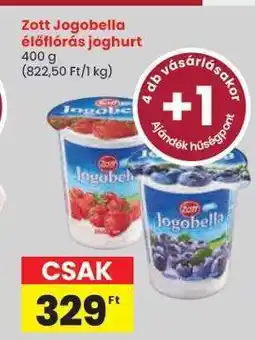 Spar Zott Jogobella élőflórás joghurt ajánlat