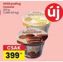 Spar SPAR puding mousse ajánlat