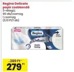 Spar Regina Delicate papír zsebkendő ajánlat