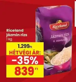 Spar RICELAND JÁZMIN RIZS ajánlat