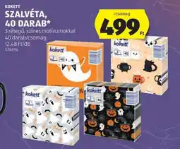 ALDI Kokett Szalvéta, 40 darab ajánlat