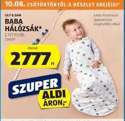 ALDI Lily & Dan Baba Hálózsák ajánlat