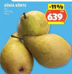 ALDI Xénia Körte ajánlat