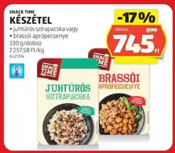 ALDI SNACK TIME KÉSZÉTEL ajánlat