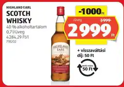 ALDI Highland Earl Scotch Whisky ajánlat