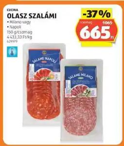 ALDI OLASZ SZALÁMI ajánlat