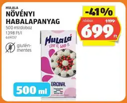 ALDI Hulala Növényi Habalapanyag ajánlat