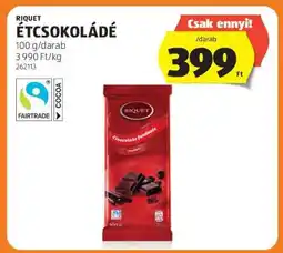 ALDI RIQUET ÉTCSOKOLÁDÉ ajánlat