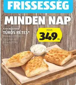 ALDI Túrós Rétes ajánlat