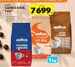 ALDI Lavazza Szemes Kávé, 1 kg ajánlat
