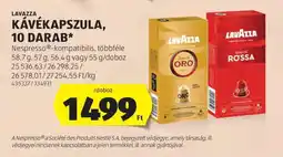 ALDI Lavazza Kávékapszula, 10 darab ajánlat