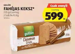 ALDI Gullón Fahéjas Keksz ajánlat