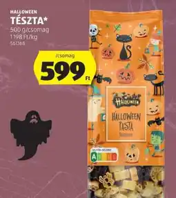 ALDI Halloween Tészta ajánlat