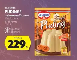 ALDI Dr. Oetker puding ajánlat