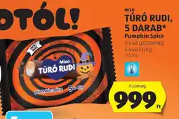 ALDI Mizo Túró Rudi, 5 darab - Pumpkin Spice ajánlat
