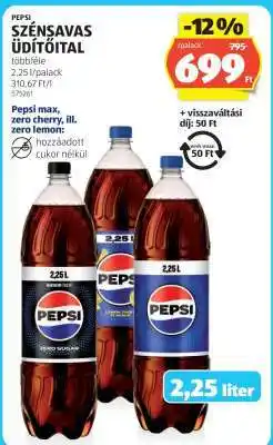 ALDI Pepsi szénsavas üdítőital ajánlat