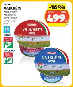 ALDI Milsani Vajkrém ajánlat