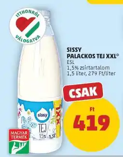PENNY Sissy Palackos Tej XXL ajánlat