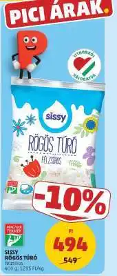 PENNY Sissy Rögös Túró ajánlat