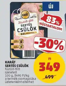 PENNY KARÁT SERTÉS CSÜLÖK ajánlat