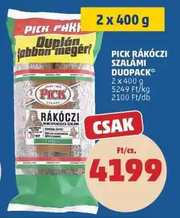 PENNY PICK RÁKÓCZI SZALÁMI DUOPACK ajánlat