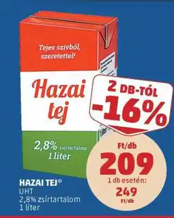 PENNY HAZAI TEJ ajánlat