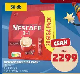 PENNY NESCAFÉ 3IN1 GIGA PACK ajánlat
