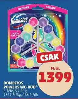 PENNY Domestos Powers WC-Rúd ajánlat
