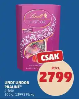 PENNY Lindt Lindor praliné ajánlat