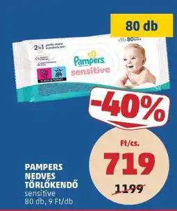 PENNY PAMPERS NEDVES TÖRLŐKENDŐ ajánlat