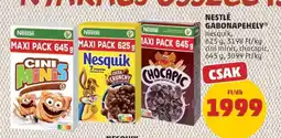 PENNY NESTLÉ Gabonapehely ajánlat