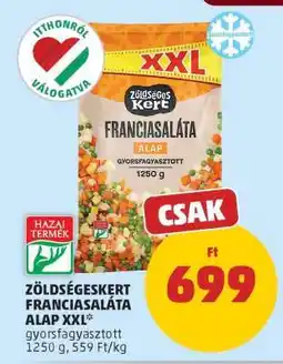 PENNY Zöldségeskert Franciasaláta Alap XXL ajánlat