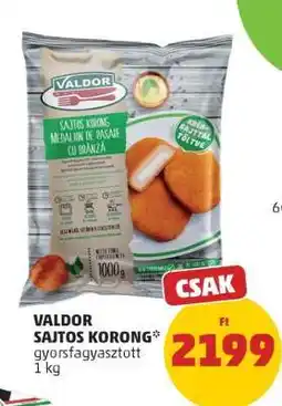PENNY VALDOR SAJTOS KORONG ajánlat