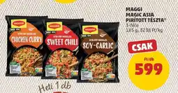 PENNY Maggi Magic Asia pirított tészta ajánlat