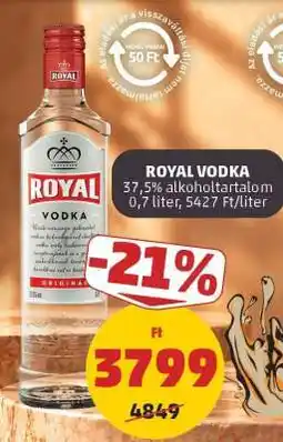 PENNY ROYAL Vodka ajánlat